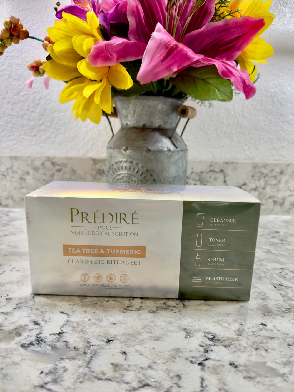 Predire Paris Tea Tree & Turmeric Clarifying Ritual Skin Care Set – Travel Size